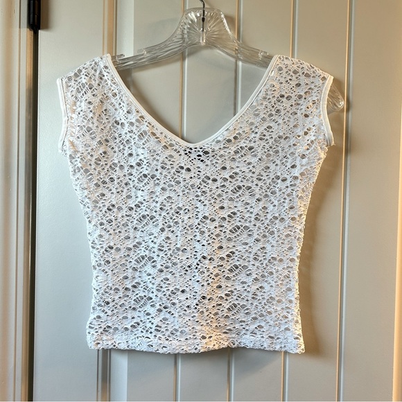 NWT Sauvage crop top coverup - Picture 2 of 3